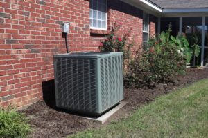 air conditioner isn't level