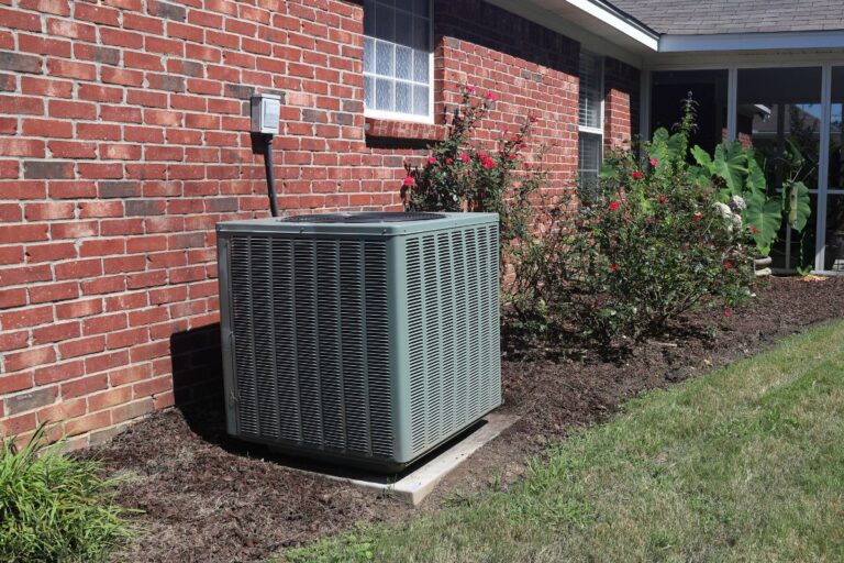 air conditioner isn't level