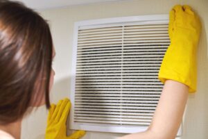 how to clean air conditioner vents
